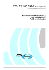 ETSI TS 100392-2-V2.6.1 (22.5.2006)