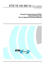 ETSI TS 100392-16-V1.2.1 (14.9.2006)