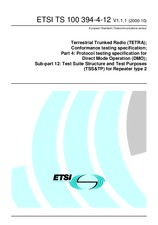 ETSI TS 100394-4-12-V1.1.1 (27.10.2000)