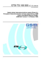 ETSI TS 100500-V7.1.0 (30.8.1999)