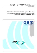 ETSI TS 100508-V6.1.0 (28.2.2000)