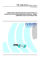 ETSI TS 100518-V6.0.0 (22.1.1999)