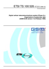 ETSI TS 100526-V7.2.0 (31.12.1999)