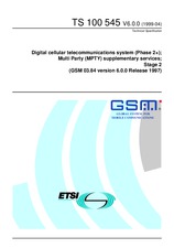 ETSI TS 100545-V6.0.0 (30.4.1999)