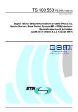 ETSI TS 100550-V6.0.0 (22.1.1999)