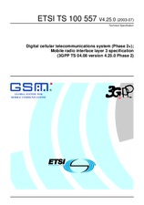 ETSI TS 100557-V4.25.0 (18.7.2003)