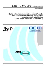 ETSI TS 100559-V4.11.0 (31.10.2000)