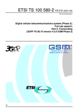 ETSI TS 100580-2-V4.3.0 (4.9.2001)