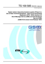 ETSI TS 100585-V6.0.0 (30.4.1999)