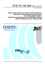 ETSI TS 100589-V8.0.1 (31.5.2002)