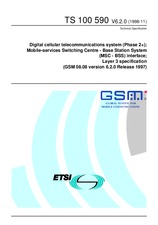 ETSI TS 100590-V6.2.0 (29.11.1998)