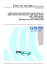 ETSI TS 100590-V8.5.0 (10.8.2000)