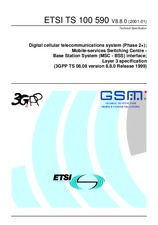 ETSI TS 100590-V8.8.0 (31.1.2001)