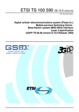 ETSI TS 100590-V8.15.0 (19.9.2003)