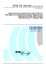 ETSI TS 100591-V8.1.0 (22.2.2001)