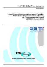 ETSI TS 100607-1-V5.3.0 (30.11.1997)