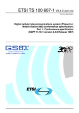 ETSI TS 100607-1-V6.4.0 (30.9.2001)