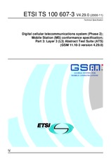 ETSI TS 100607-3-V4.29.0 (17.11.2000)