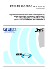 ETSI TS 100607-3-V4.34.0 (30.9.2001)