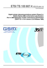 ETSI TS 100607-4-V5.5.0 (31.12.2001)