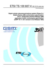 ETSI TS 100607-4-V8.12.0 (27.6.2005)