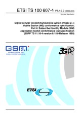 ETSI TS 100607-4-V8.15.0 (31.3.2006)