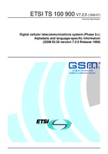 ETSI TS 100900-V7.2.0 (30.7.1999)
