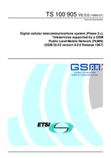 ETSI TS 100905-V6.0.0 (11.1.1999)