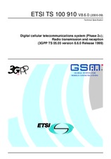 ETSI TS 100910-V8.6.0 (25.6.2001)