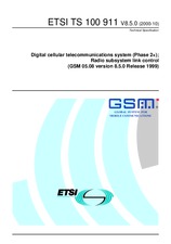 ETSI TS 100911-V8.5.0 (27.10.2000)