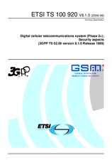 ETSI TS 100920-V8.1.0 (30.6.2006)