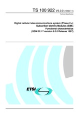 ETSI TS 100922-V6.0.0 (29.11.1998)