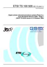 ETSI TS 100926-V8.1.0 (30.11.2000)