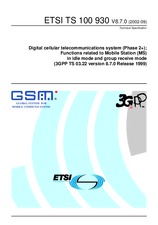 ETSI TS 100930-V8.7.0 (20.9.2002)