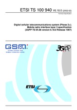 ETSI TS 100940-V6.18.0 (26.2.2002)