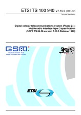 ETSI TS 100940-V7.16.0 (31.12.2001)