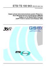 ETSI TS 100943-V8.0.0 (3.8.2001)