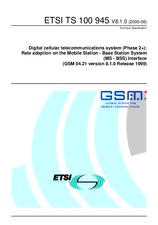ETSI TS 100945-V8.1.0 (21.8.2000)
