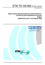 ETSI TS 100956-V7.0.0 (13.8.1999)
