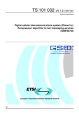 ETSI TS 101032-V5.1.0 (15.8.1997)