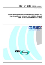 ETSI TS 101038-V5.1.0 (31.7.1998)