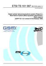 ETSI TS 101087-V8.10.0 (30.11.2005)