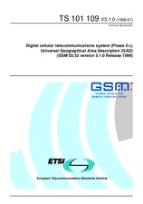 ETSI TS 101109-V5.1.0 (31.7.1998)