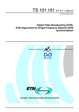 ETSI TS 101191-V1.2.1 (30.4.1997)