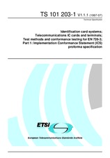 ETSI TS 101203-1-V1.1.1 (31.7.1997)