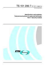 ETSI TS 101206-7-V1.3.1 (21.12.1998)
