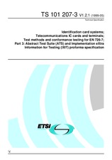 ETSI TS 101207-3-V1.2.1 (12.5.1999)