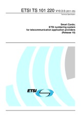 ETSI TS 101220-V10.3.0 (12.5.2011)