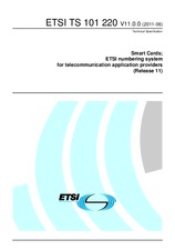 ETSI TS 101220-V11.0.0 (30.6.2011)
