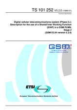 ETSI TS 101252-V5.2.0 (30.1.1998)
